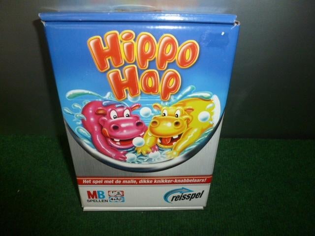 NIEUW spel HIPPO HAP REISSPEL, Een of twee spelers, Ophalen of Verzenden, Nieuw, MB Spellen