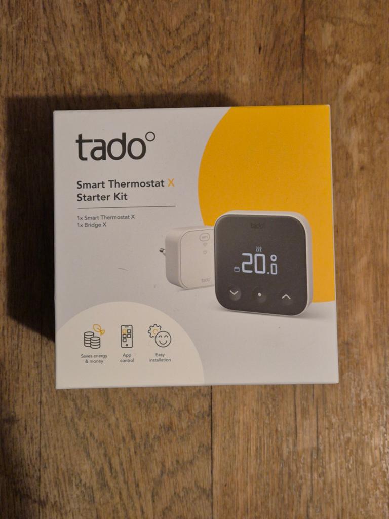 Tado Smart Thermostat X Starter Kit - Nieuw!, Ophalen of Verzenden, Slimme thermostaat, Nieuw