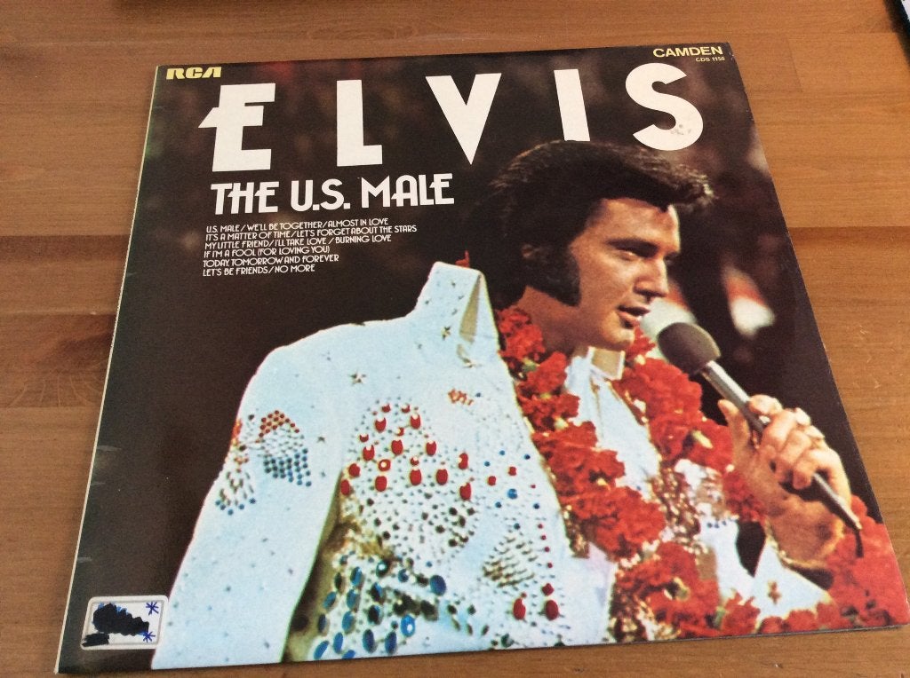 Elvis. The U.S. Male Vinyl. Camden CDS 1150, LP, Ophalen of Verzenden, Zo goed als nieuw, 12 inch
