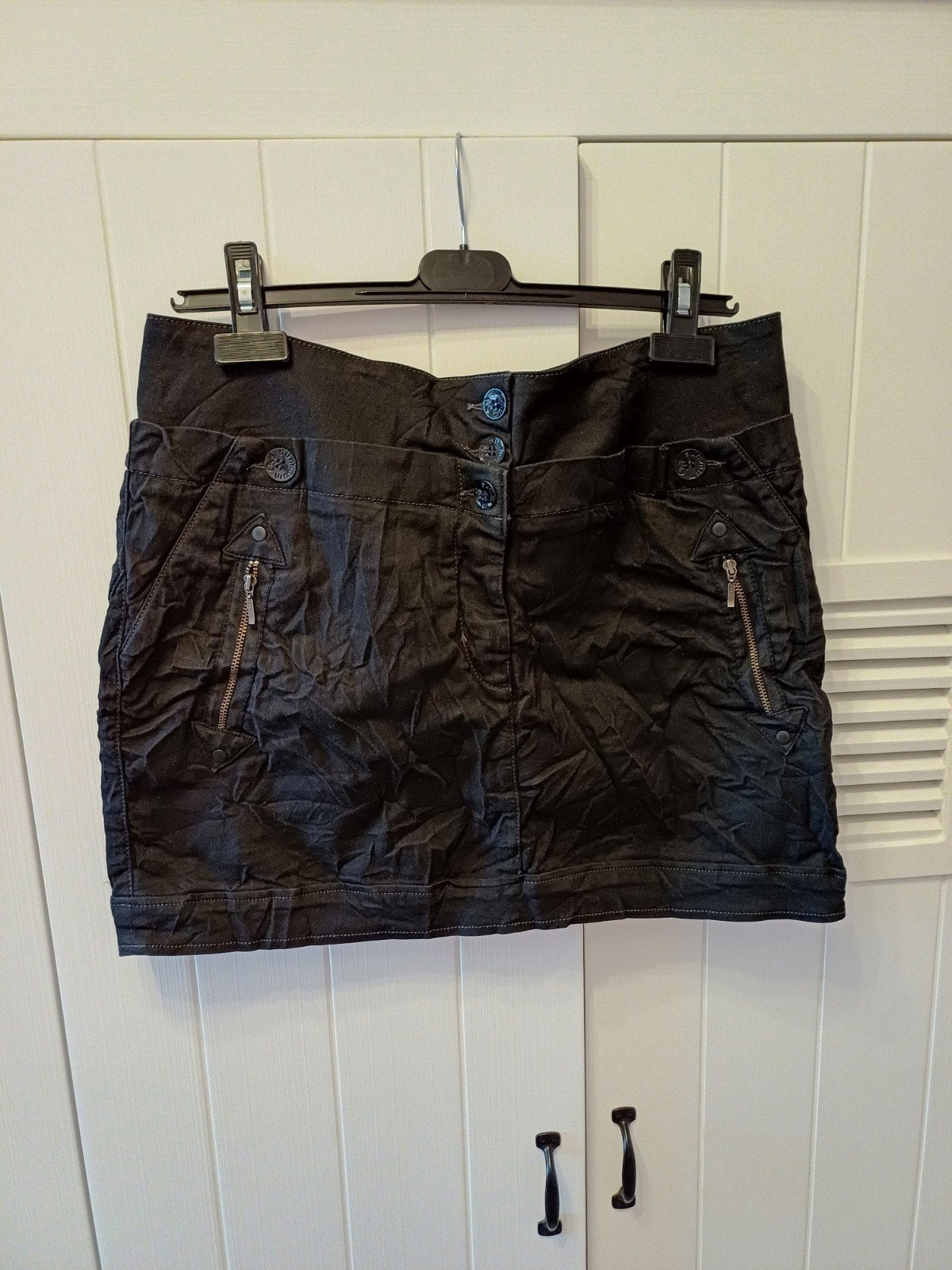 Rokje van Summum, maat 42, Kleding | Dames, Rokken, Summum, Zwart, Ophalen of Verzenden, Gedragen