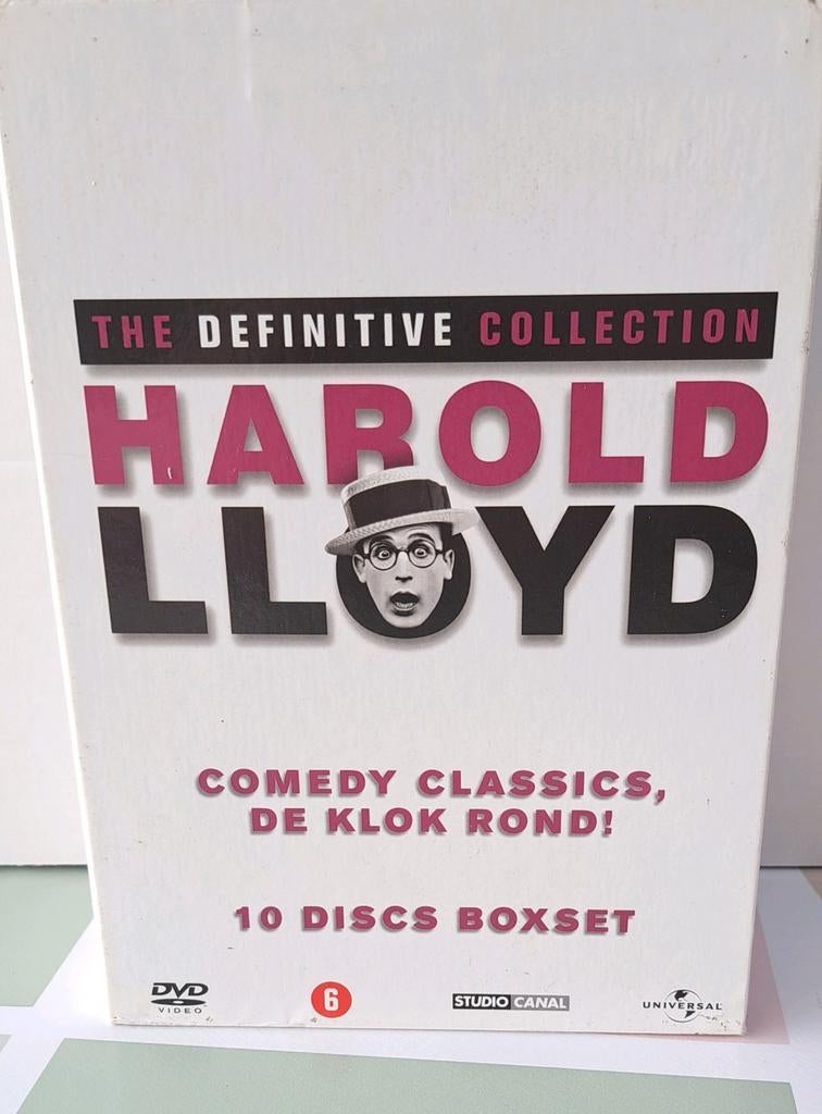 Harold Lloyd: The Definitive Collection - 10 Discs Boxset, Vanaf 6 jaar, Ophalen, Zo goed als nieuw, Overige genres