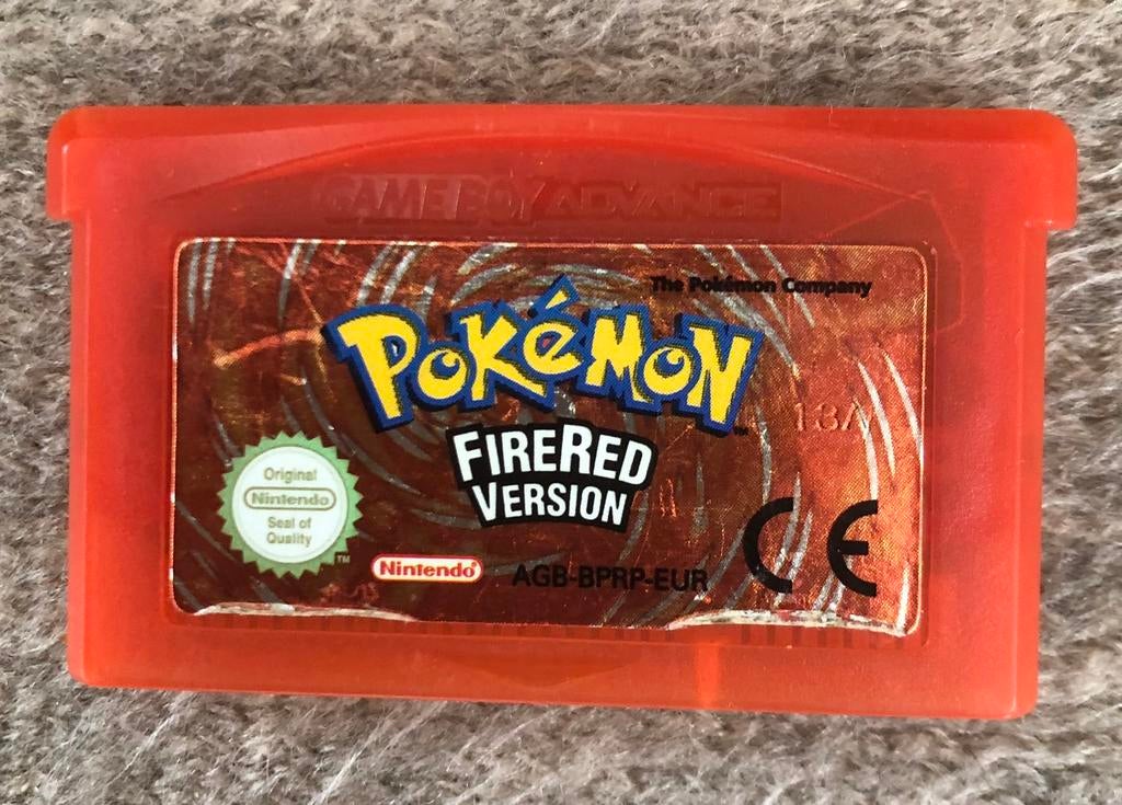 Pokemon Firered Nintendo en pokemon rood en blauw, Spelcomputers en Games, Games | Nintendo Game Boy, Avontuur en Actie, 1 speler