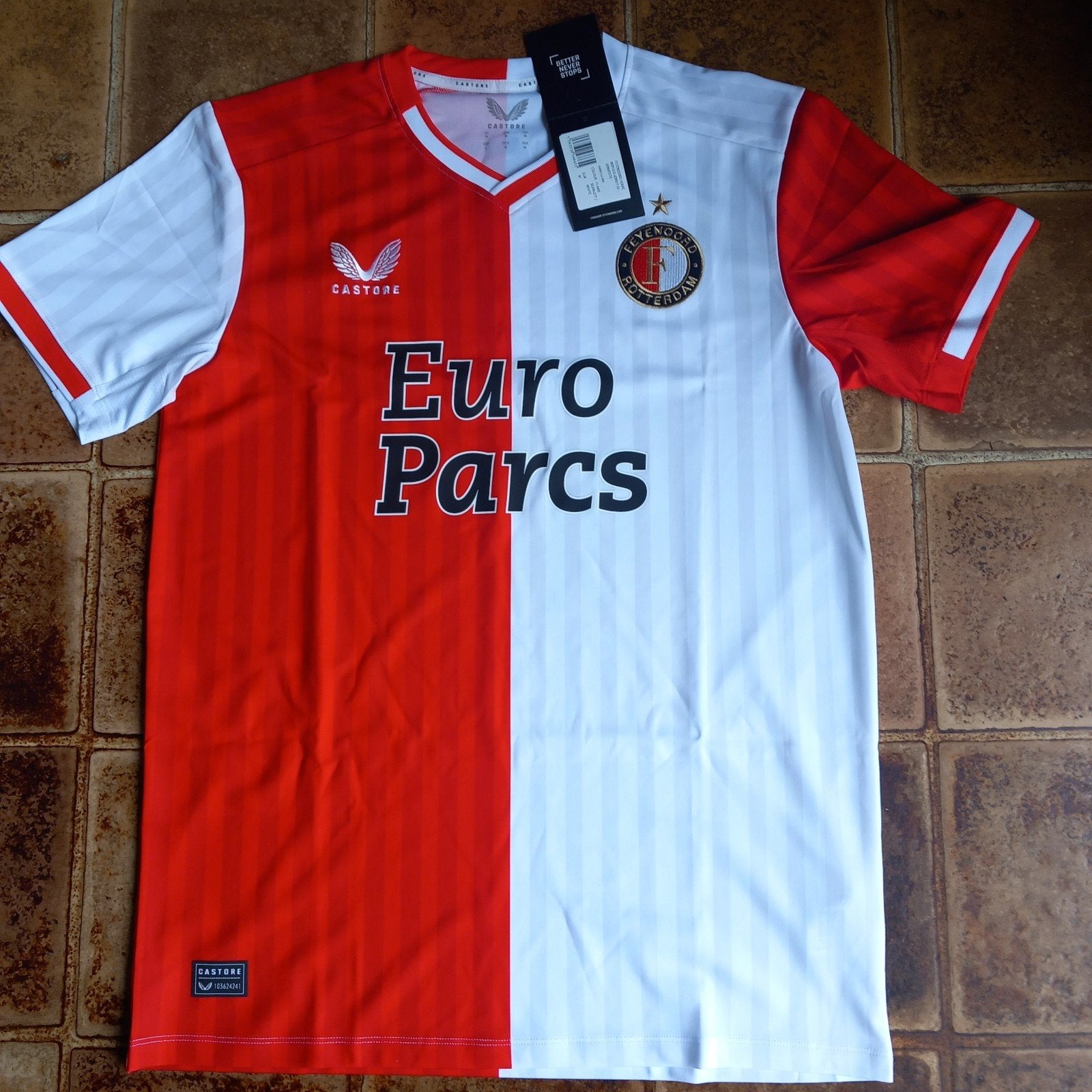 Euro parcs shirt maat M, Verzamelen, Ophalen of Verzenden, Nieuw, Feyenoord, Shirt