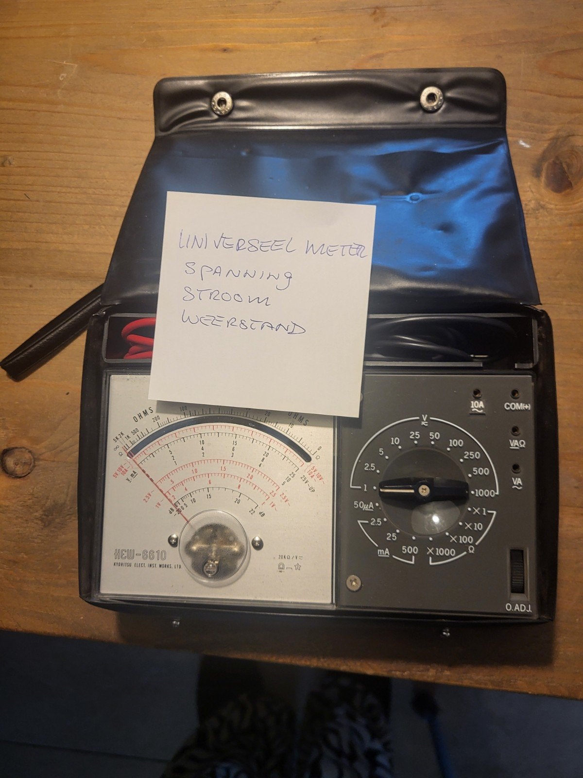 Universeelmeter spanning stroomweerstand, Ophalen of Verzenden