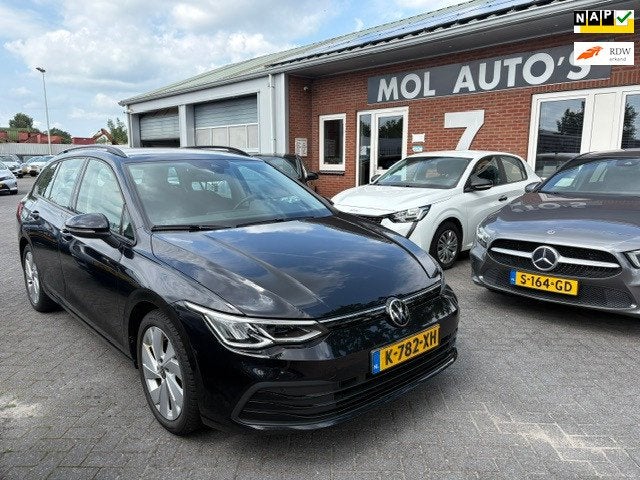 Volkswagen Golf VIII Variant 1.0 TSI Life , Navi , APK 04-27, Gebruikt, Euro 6, Zwart, Origineel Nederlands