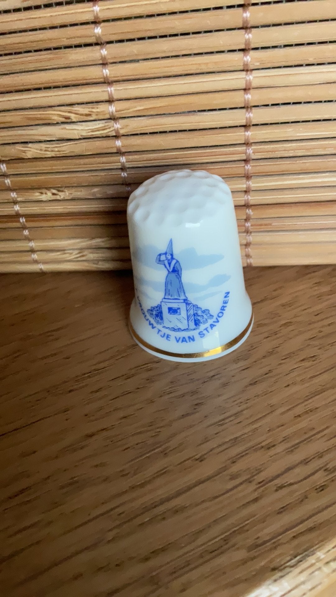 Stavoren vingerhoed vingerhoedje vingerhoedjes vingerhoeden, Verzenden, Nieuw, Porselein, Nederland