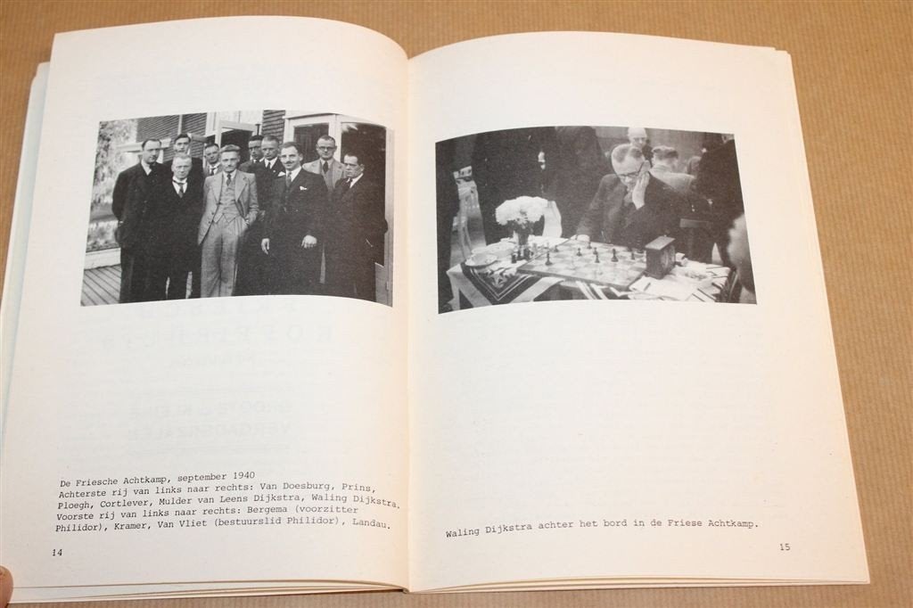 Waling Dijkstra — Schaakclub Philidor Leeuwarden Schaars, Boeken, Ophalen of Verzenden, Gelezen