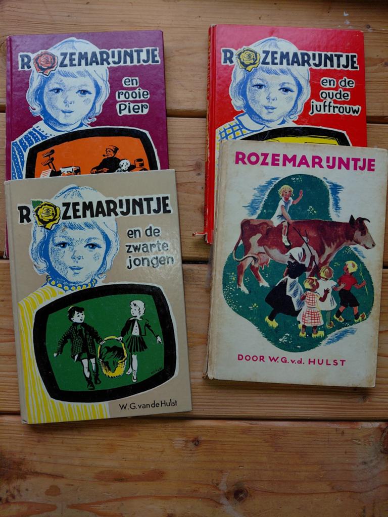 4 Rozemarijntje boeken, Gelezen, Fictie algemeen, W.G. van de Hulst, Ophalen of Verzenden