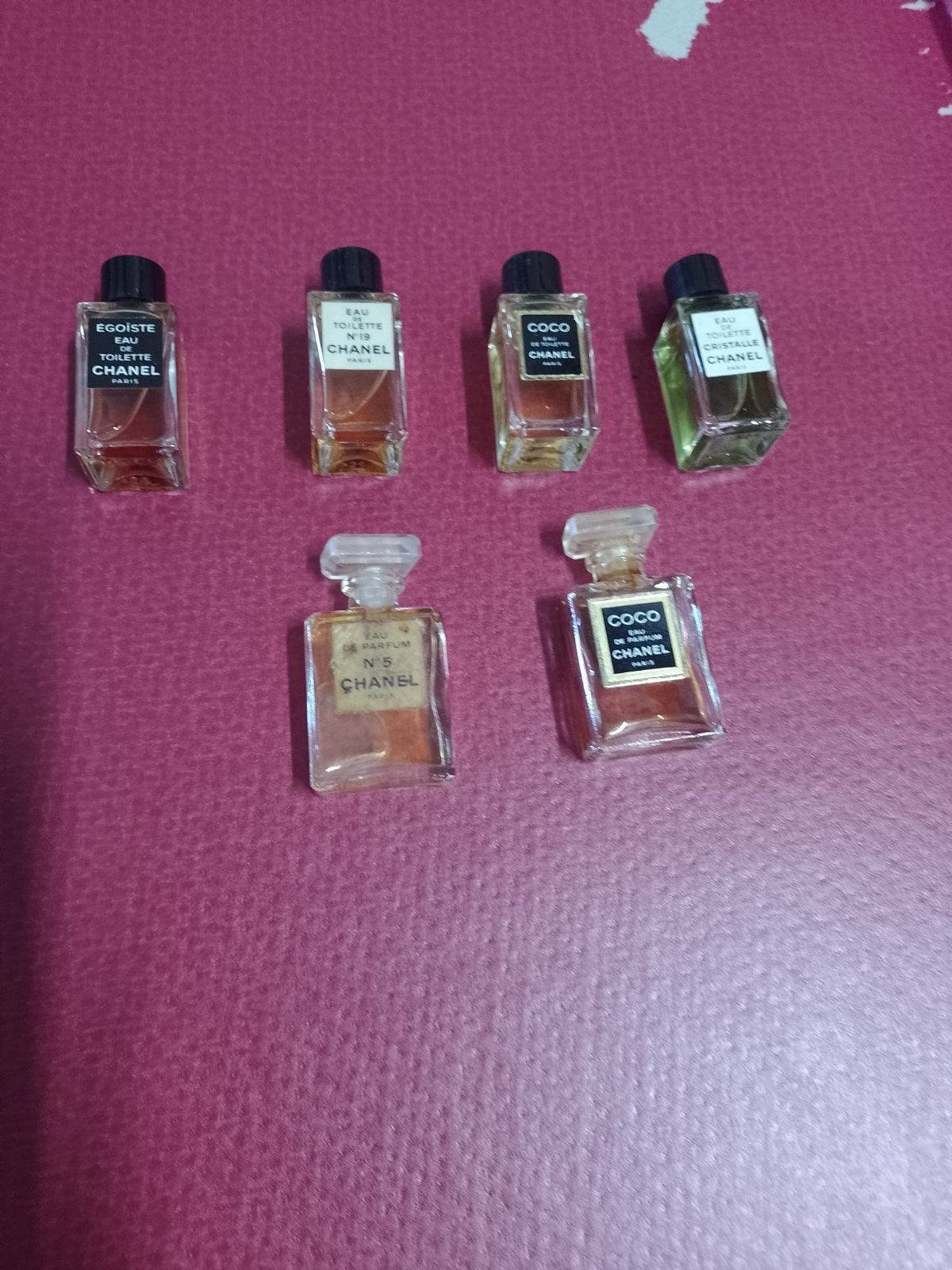 Chanel Miniatuur Parfumflesjes Collectie, Ophalen of Verzenden, Gebruikt