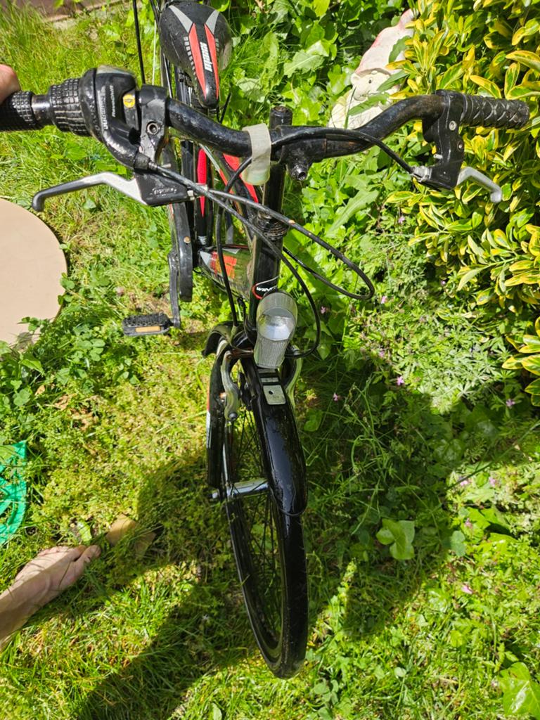 Fiets met lekke achterband, Ophalen, Gebruikt, Overige merken