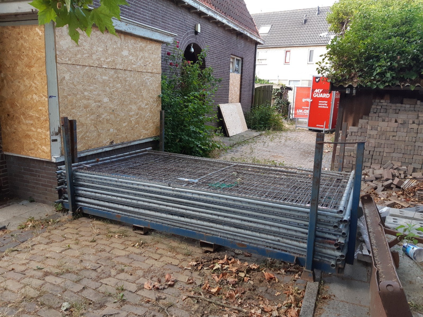 Bouwhekken gratis af te halen, Ophalen of Verzenden