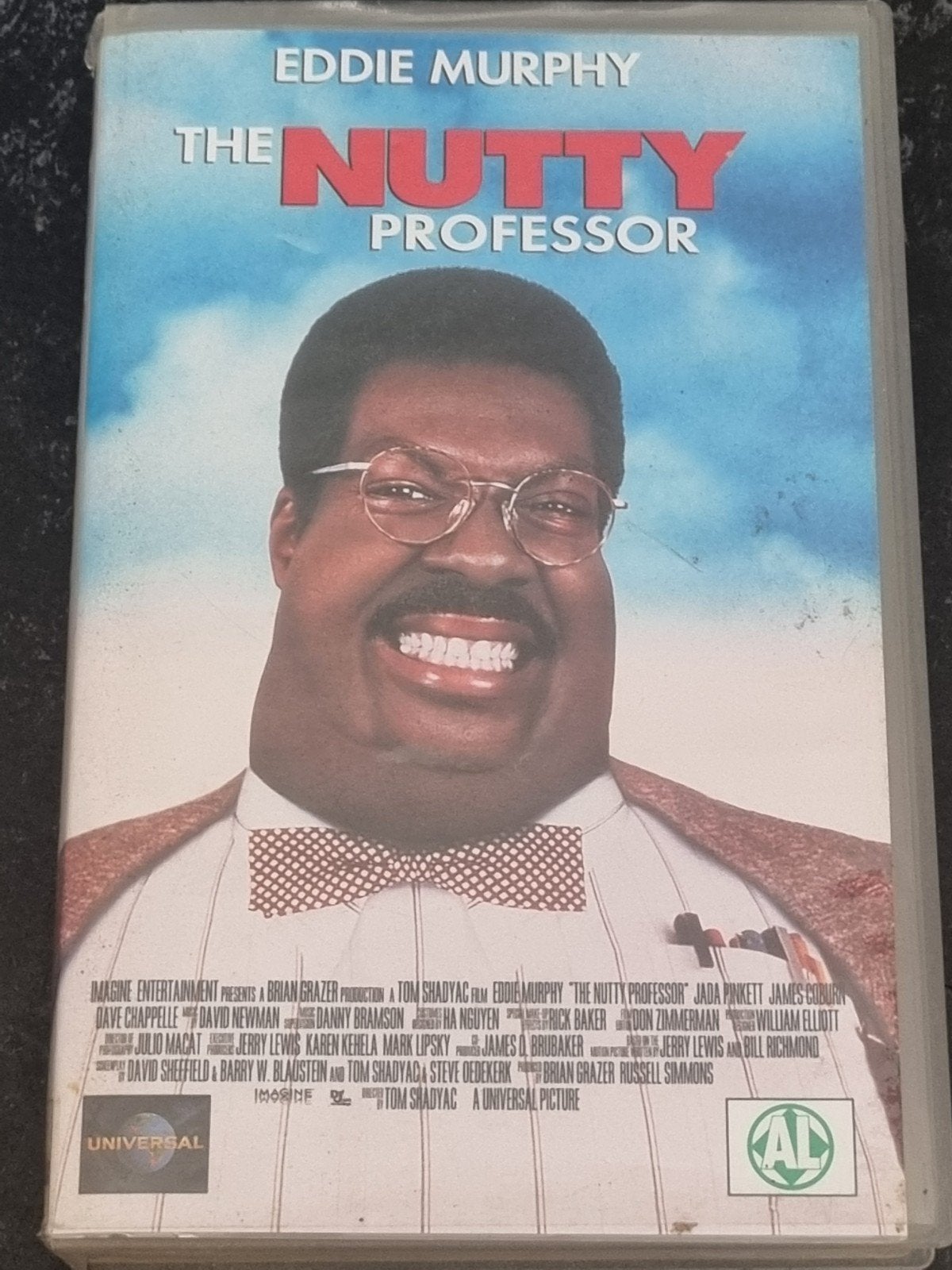 The Nutty Professor VHS - Eddie Murphy Komedie, Nederlands ondertiteld, Gebruikt, Ophalen of Verzenden, Komedie
