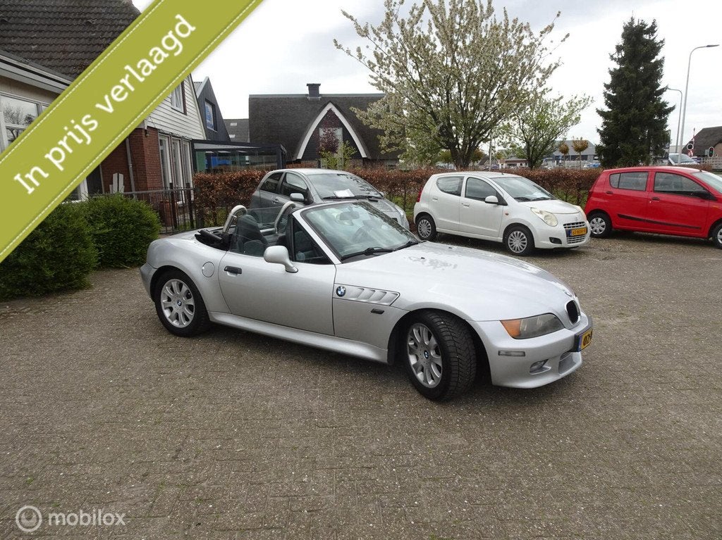 BMW Z3 Roadster (AUTOMAAT) HELE NETTE AUTO) 2.0, Auto's, BMW, Achterwielaandrijving, Gebruikt, Zwart, 6 cilinders
