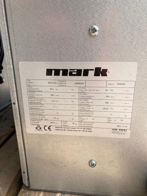 cv lucht verwarming  Mark, Doe-het-zelf en Verbouw, Ophalen, 30 tot 80 cm, Radiator, Zo goed als nieuw