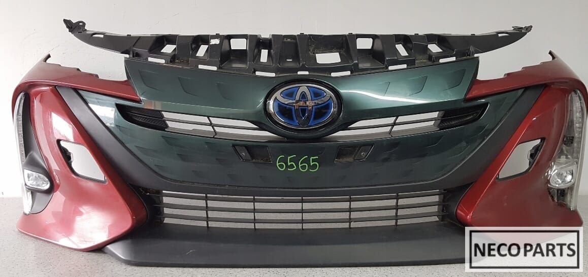 VOORBUMPER TOYOTA PRIUS BUMPER ORIGINEEL 2016 -, Gebruikt, -, -, Ophalen of Verzenden