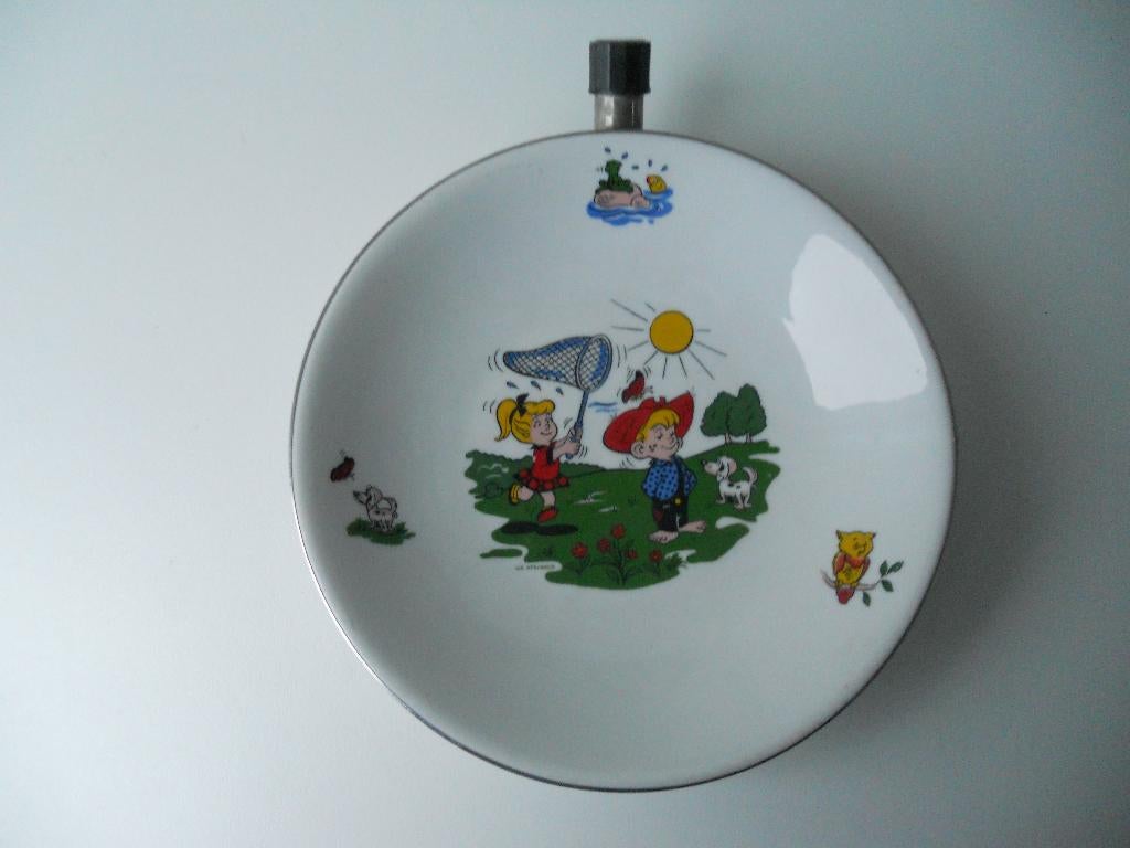 Oud warmwater bordje, Ophalen of Verzenden
