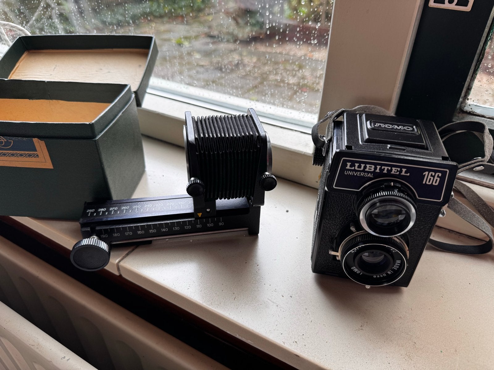 Vintage LOMO Lubitel 166 Universal camera met balg, Audio, Tv en Foto, Ophalen of Verzenden, Gebruikt, Spiegelreflex, Overige Merken