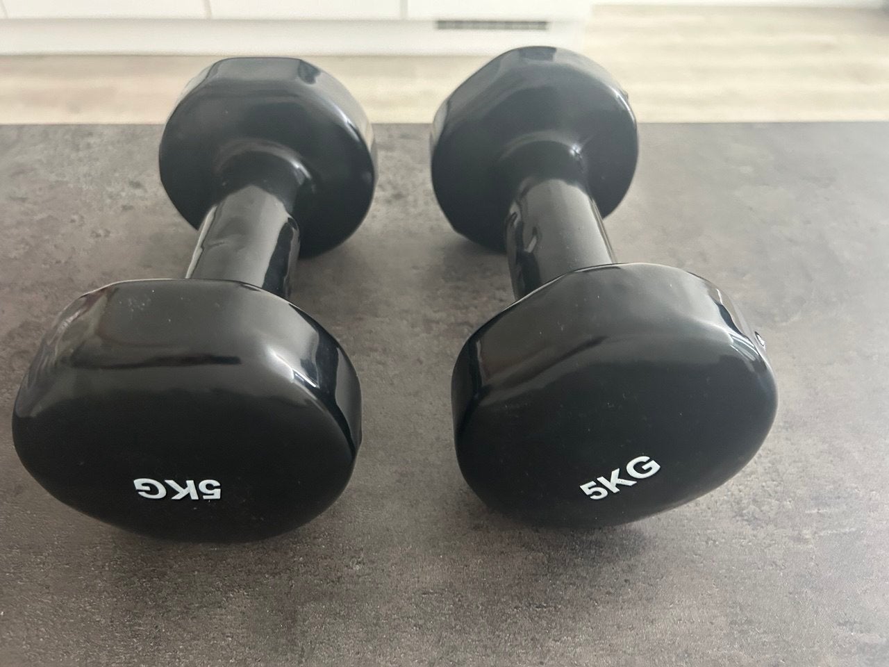 Dumbels 5kg (2x), Ophalen, Zo goed als nieuw, Dumbbell