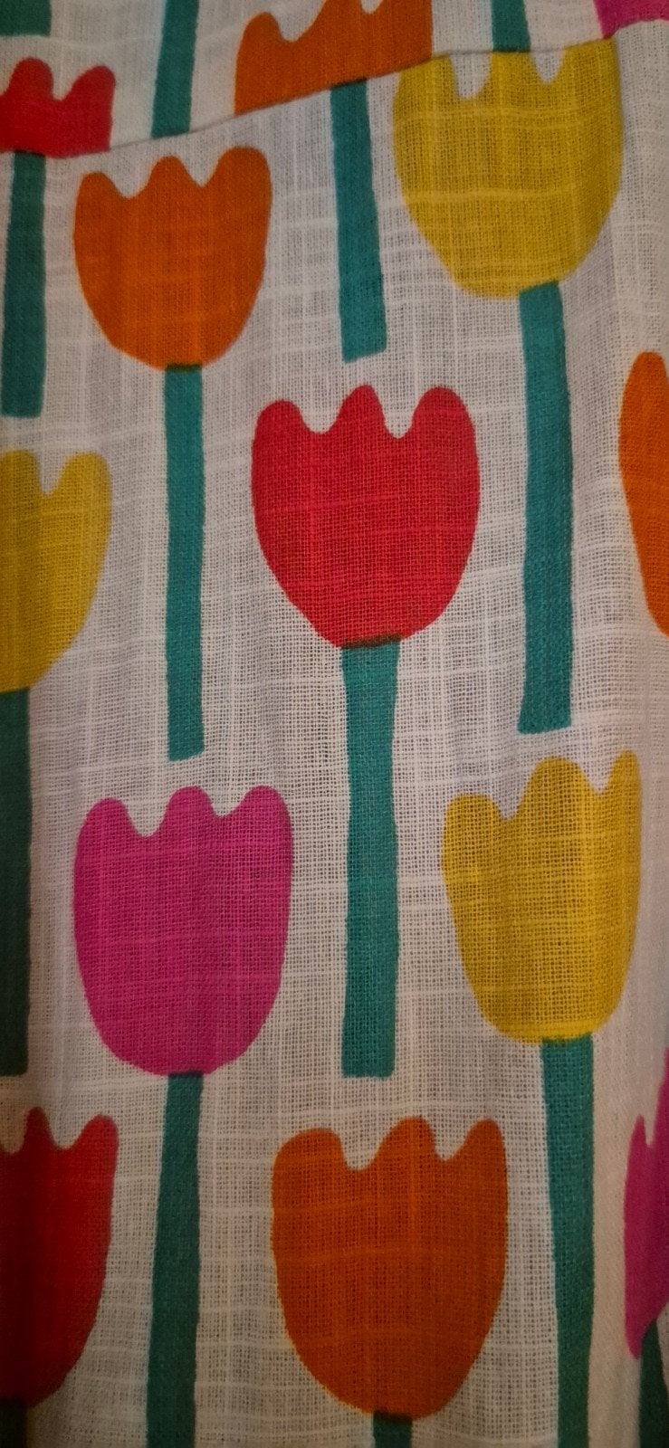 Nieuwe jurk met tulpenprint maat m- Compañía Fantástica, Meerkleurig, Nieuw, Ophalen of Verzenden, Knielengte