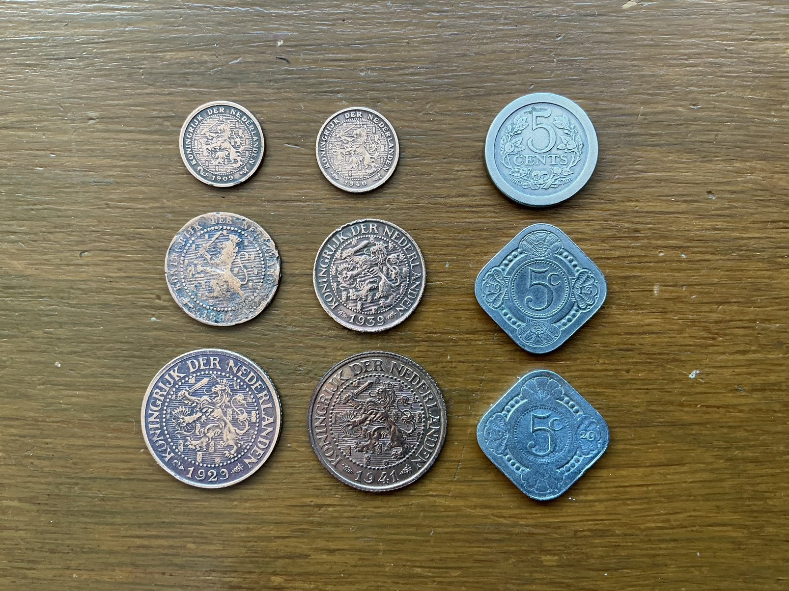Munten Nederland voor WO II, Ophalen of Verzenden, Koningin Wilhelmina