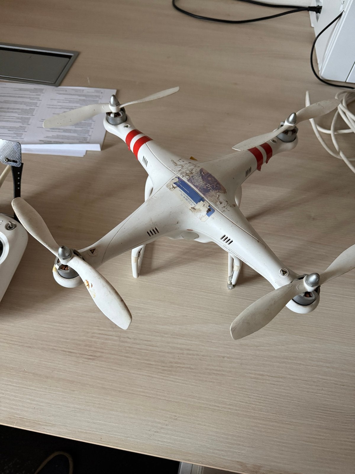 DJI Phantom 1 - Eerste Generatie Drone, Gebruikt, 100 tot 1000 meter, Ophalen of Verzenden, DJI