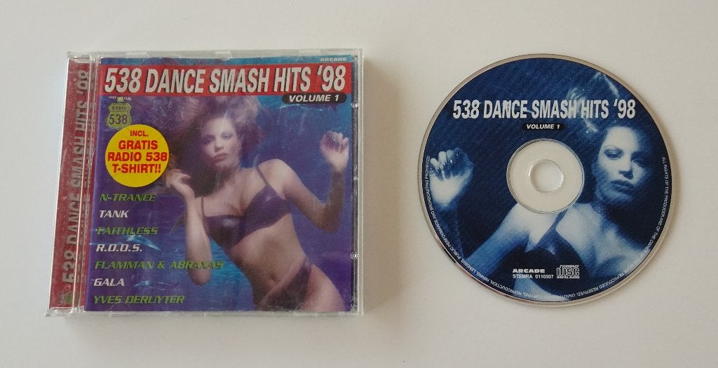 538 Dance Smash Hits '98 Volume 1, Ophalen, Zo goed als nieuw, Overige genres