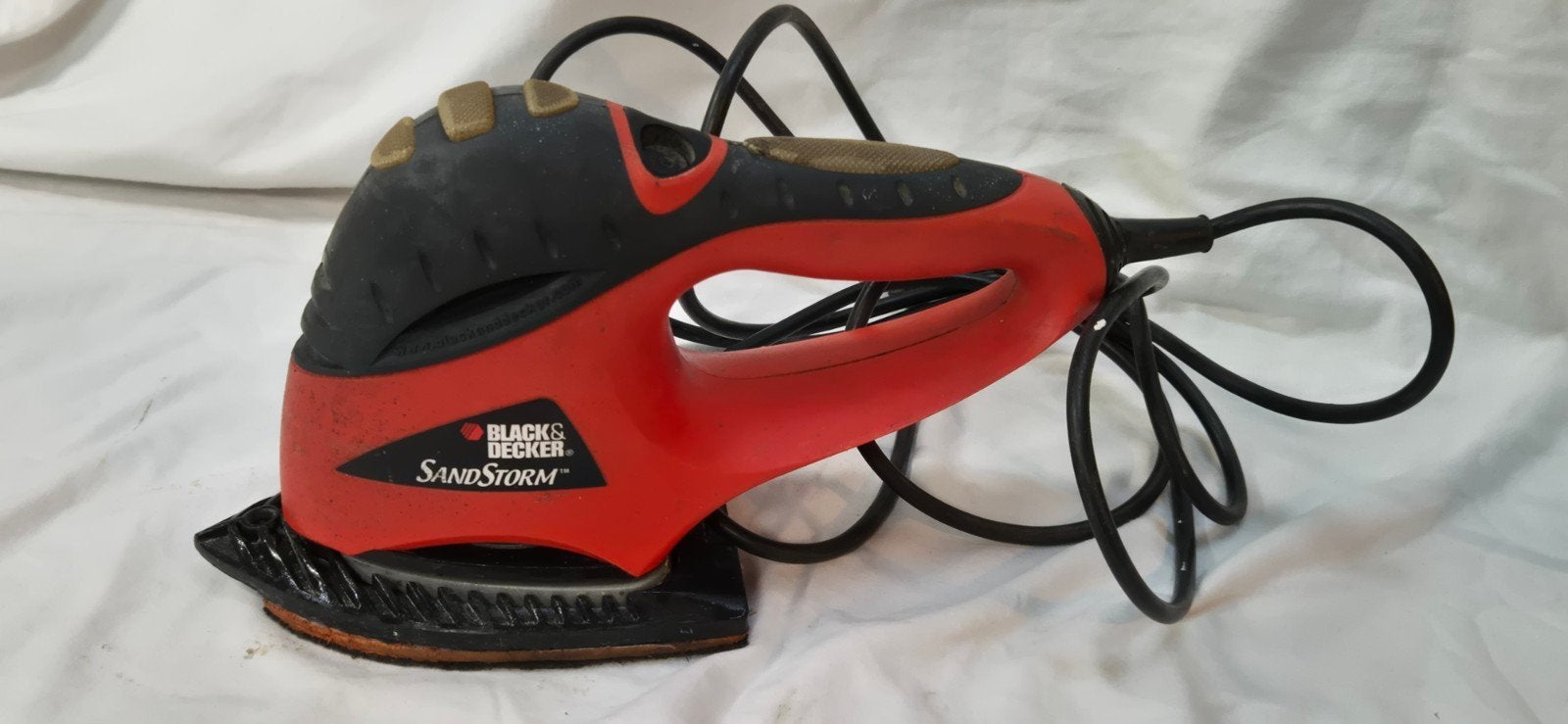 Black & Decker KA260GT Sandstorm vlakschuurmachine, Ophalen of Verzenden, Gebruikt, Minder dan 600 watt, Vlakschuurmachine