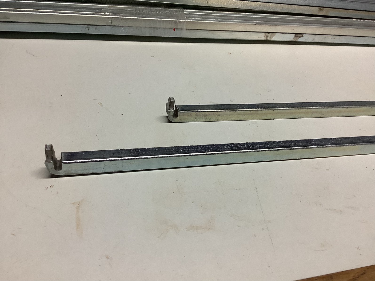 Espagnolet stangen, Ophalen, Nieuw, 100 tot 250 mm, Overige typen
