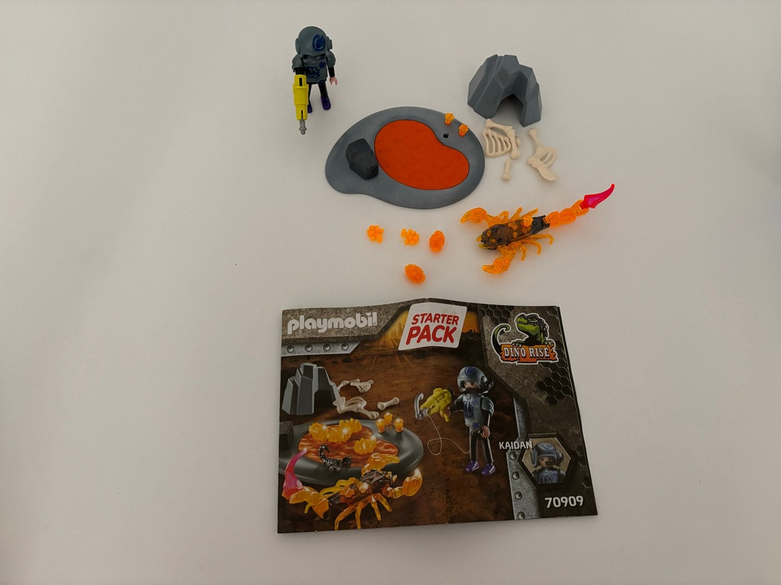 PLAYMOBIL Dino Rise Starter Pack Kaidan 70909, Ophalen of Verzenden, Zo goed als nieuw