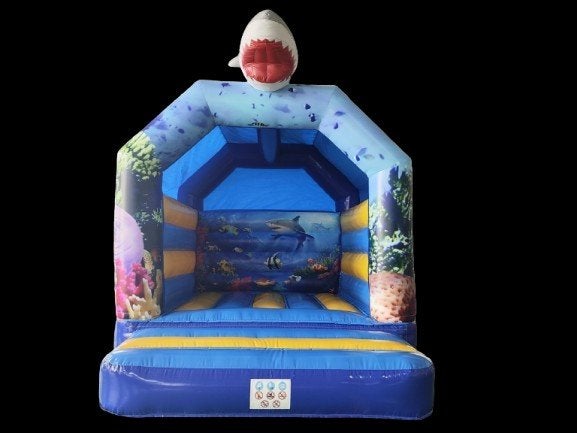 te koop mooi nieuw springkussen seaworld 3x4 meter, Ophalen of Verzenden, Nieuw, Verjaardag