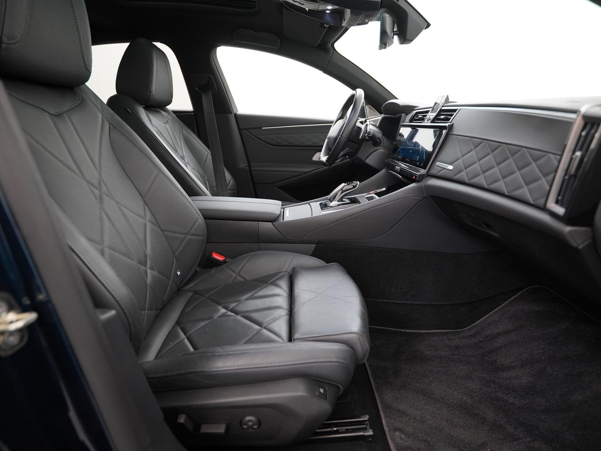 DS 9 E-Tense RIVOLI+ | Panoramadak | Leder | Night Vision |, Auto's, 12 maanden, Euro 6, 4 cilinders, Blauw