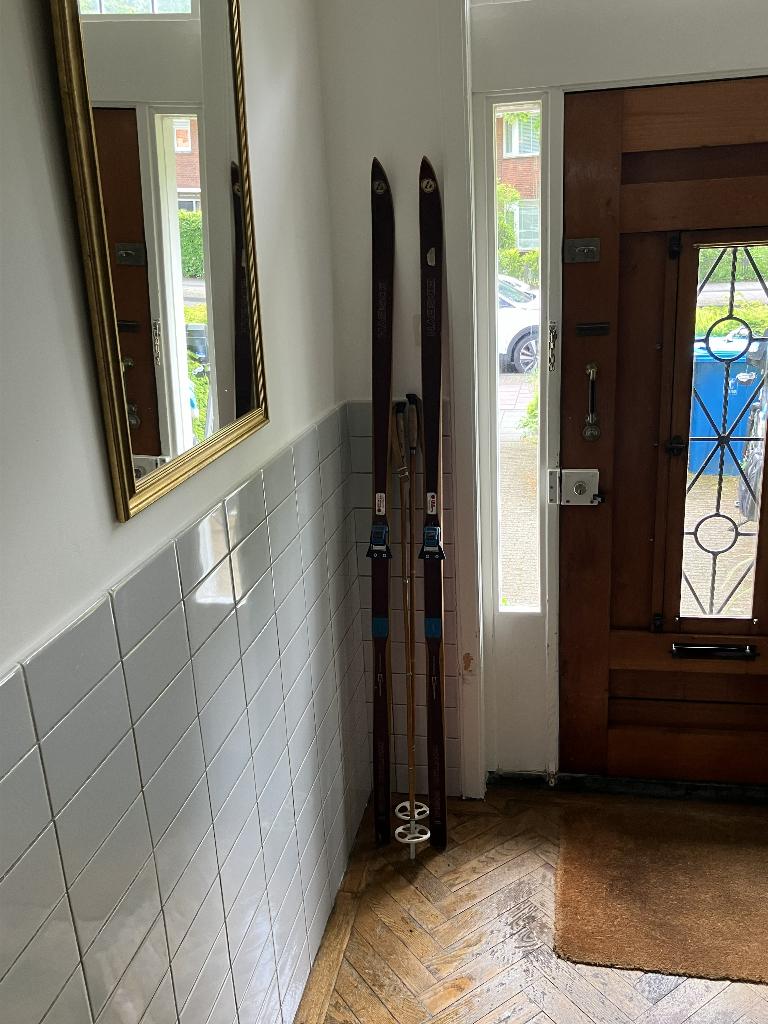 Vintage Langlauf skis, Sport en Fitness, Skiën en Langlaufen, Ski's, Ophalen, Overige merken, Gebruikt