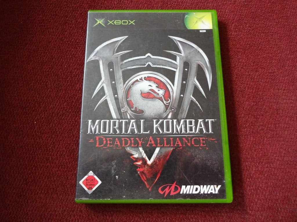 Xbox Mortal Kombat Deadly Alliance , Xbox Original Game, Gebruikt, Vanaf 18 jaar, Vechten, 1 speler