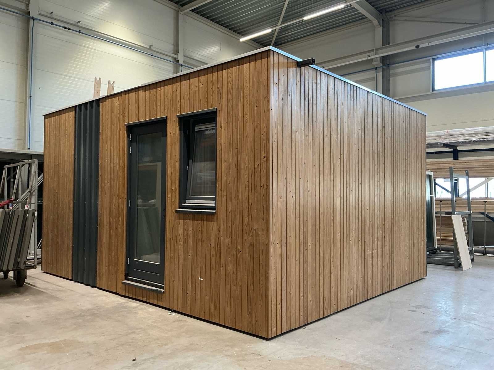 Demontabele kantoorunit Tuinkantoor Hout Designlook, Zakelijke goederen