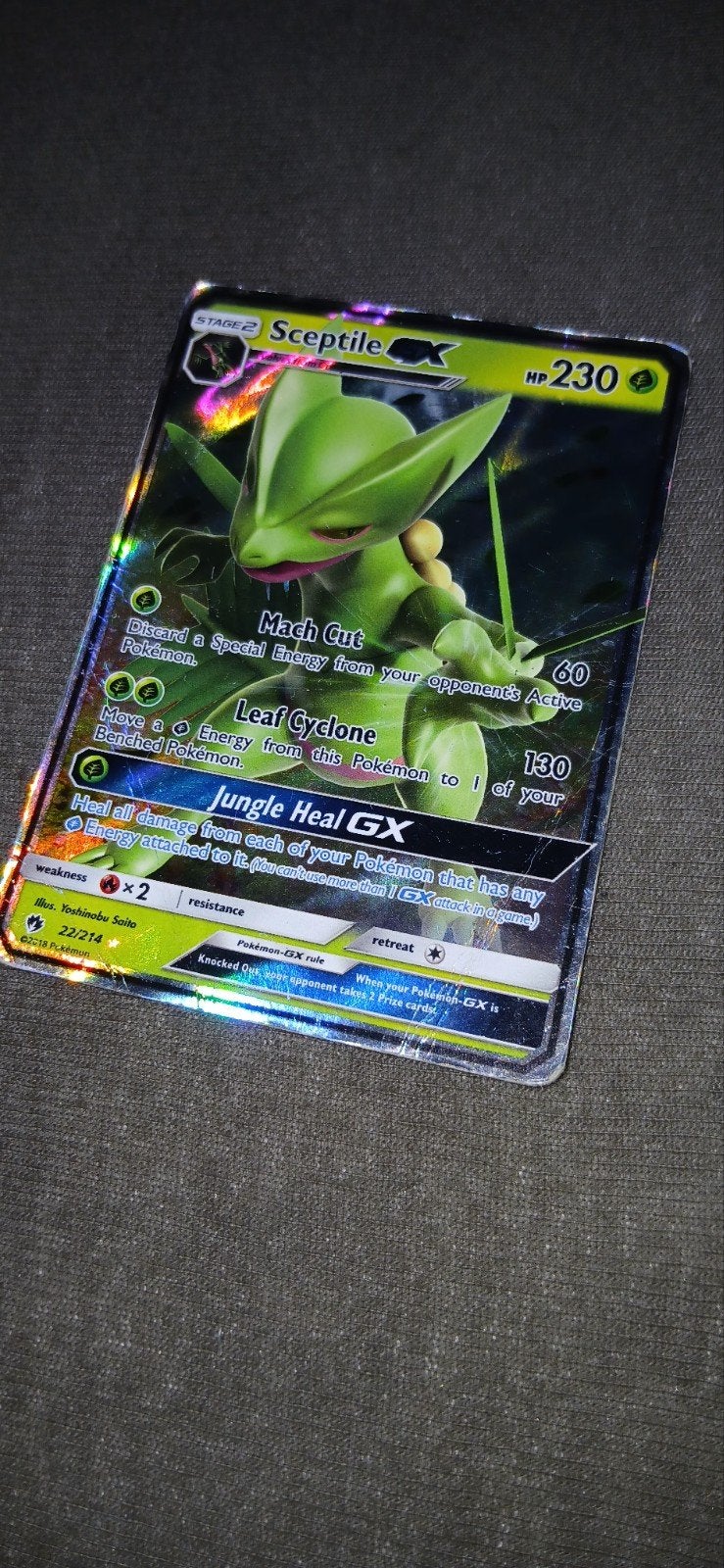 Sceptile Gx pokemon kaart, Ophalen of Verzenden