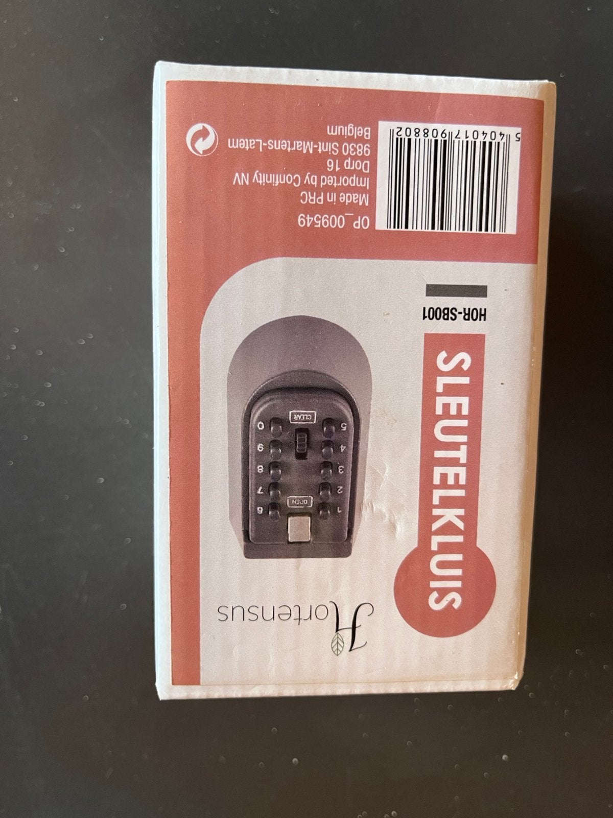 Sleutelkluis met code nieuw, Ophalen, Nieuw, Rvs, Slot