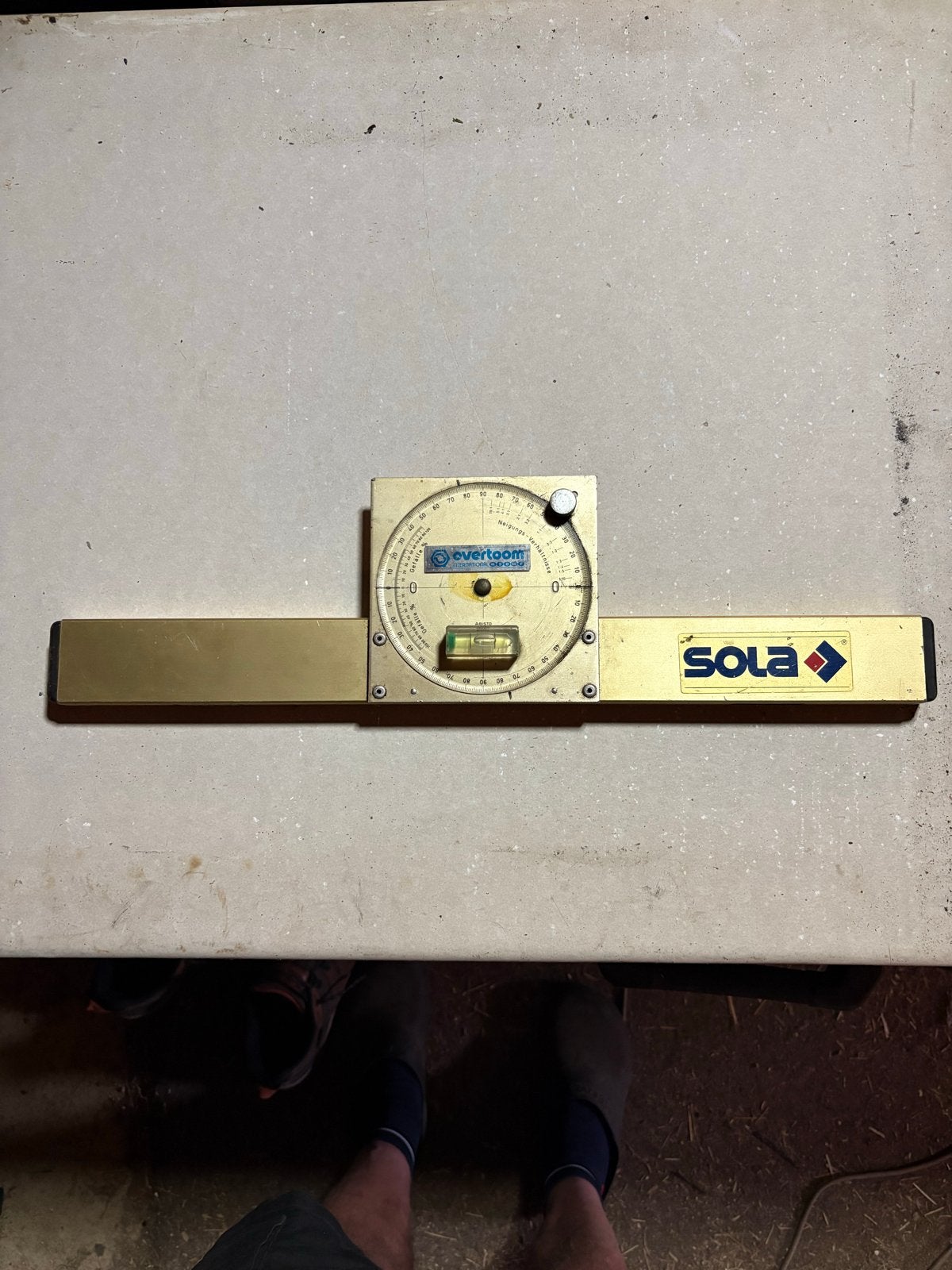 Sola hellingswaterpas magnetisch, 50cm, Ophalen of Verzenden, Gebruikt, Overige meters