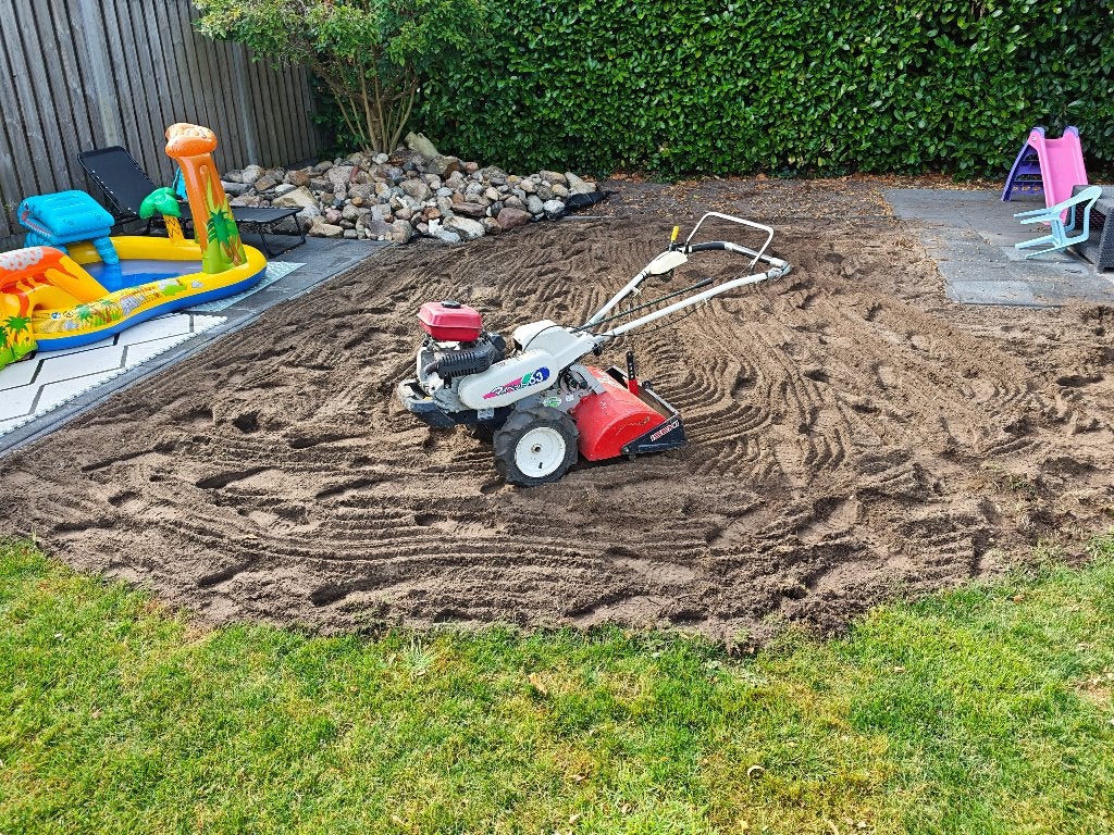 Te huur - grondfrees tuinfrees 50cm - 6pk, Ophalen, Gebruikt, Overige soorten, Iseki