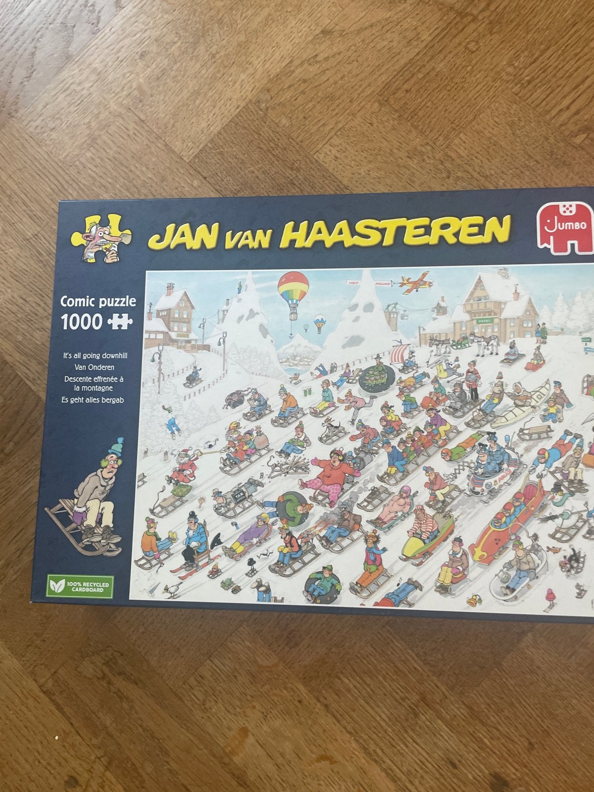 Jan van Haasteren Comic Puzzel - 1000 stukjes, Ophalen of Verzenden, 500 t/m 1500 stukjes, Zo goed als nieuw, Legpuzzel