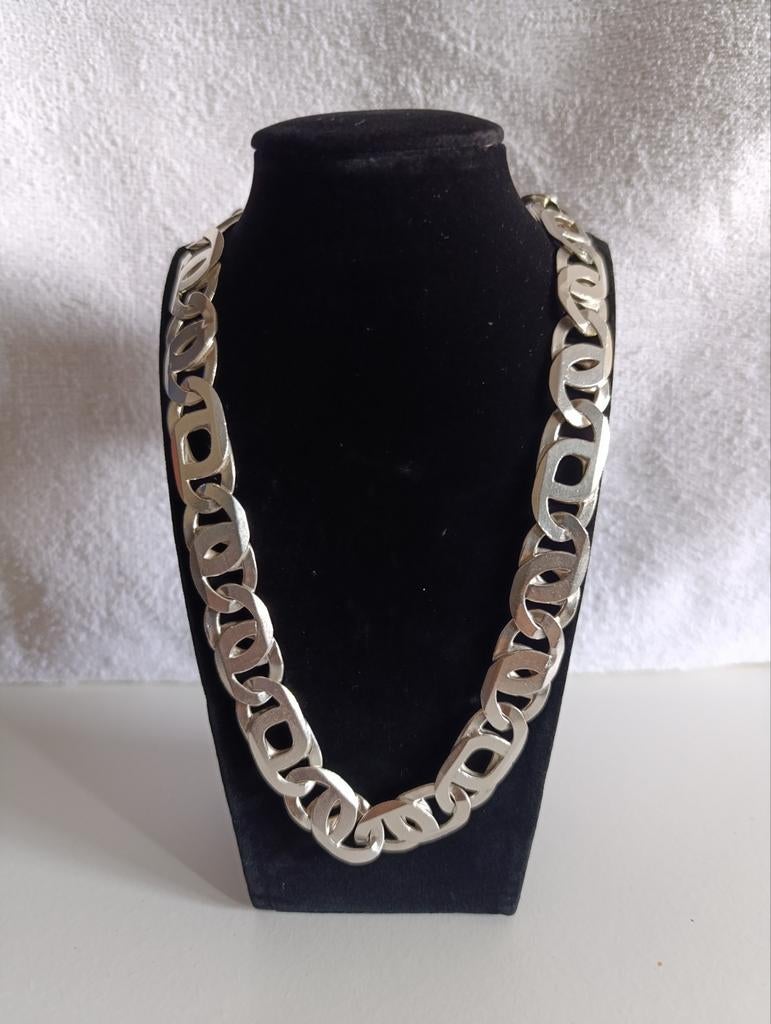 Zilver ketting 925, Sieraden, Tassen en Uiterlijk, Kettingen, Ophalen of Verzenden