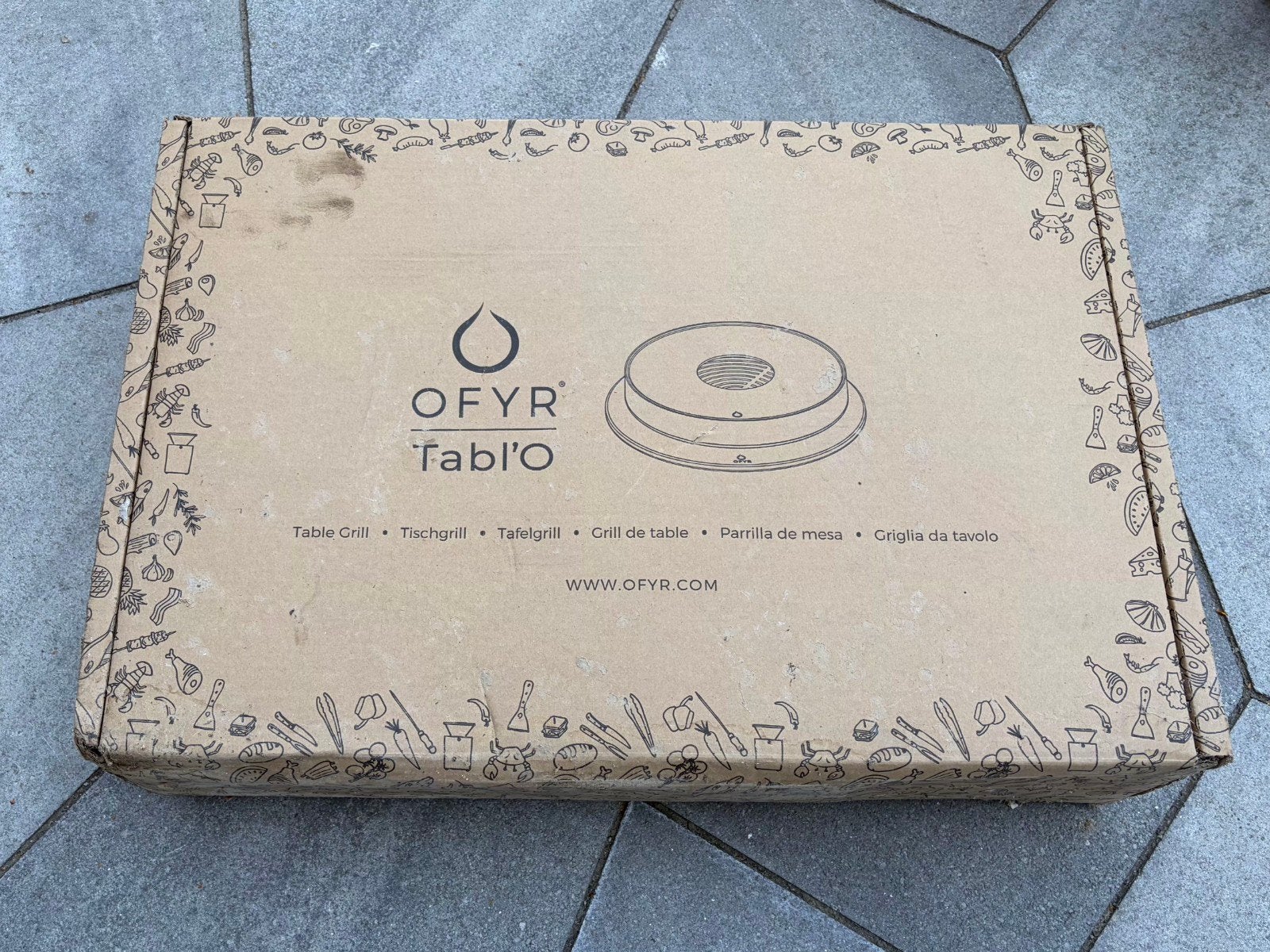 OFYR Tabl'O tafelgrill - Nieuw in doos, Ophalen, Nieuw, OFYR