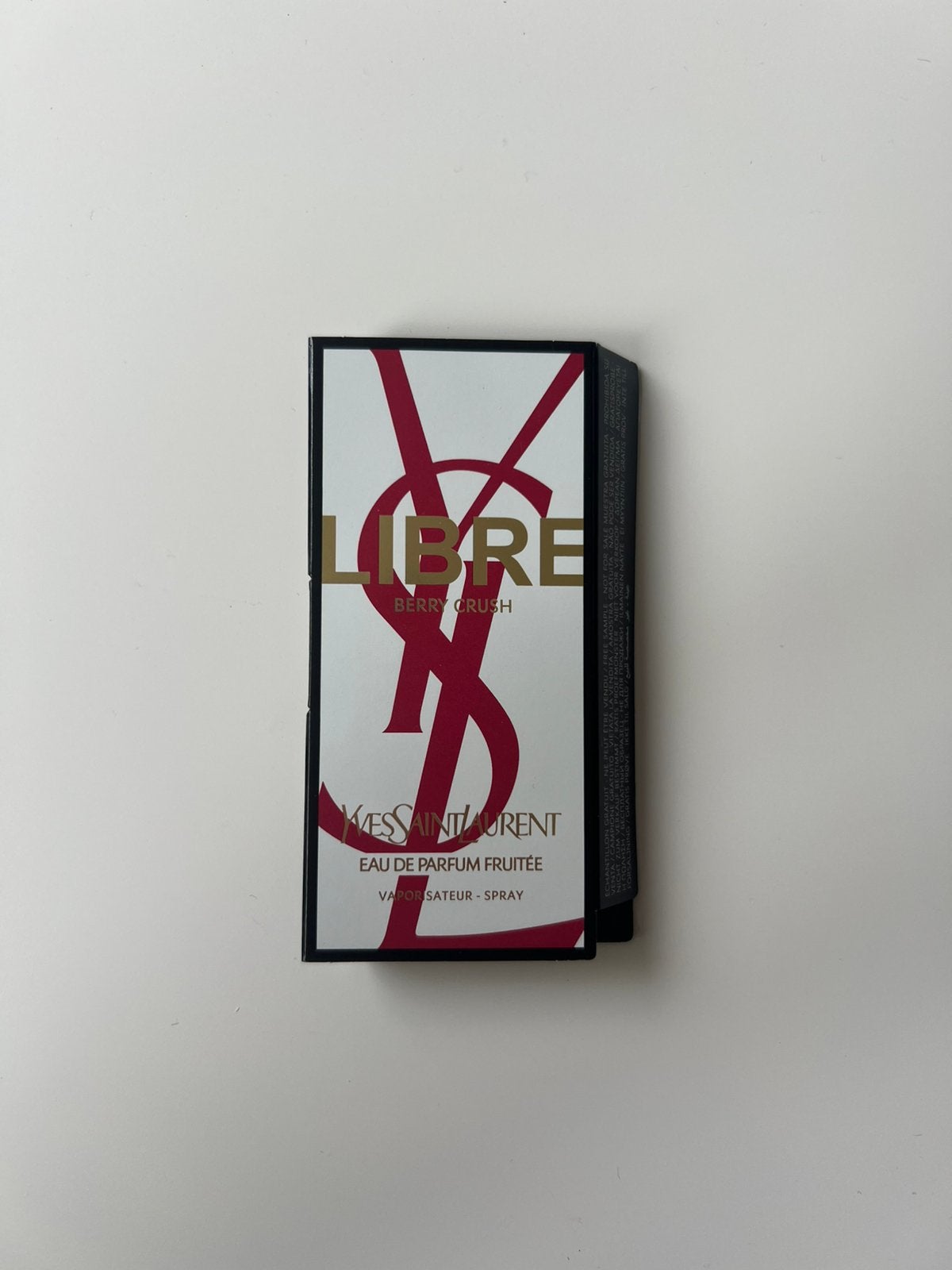 YSL Libre Berry Crush eau de parfum fruitée proefje, Ophalen of Verzenden, Nieuw
