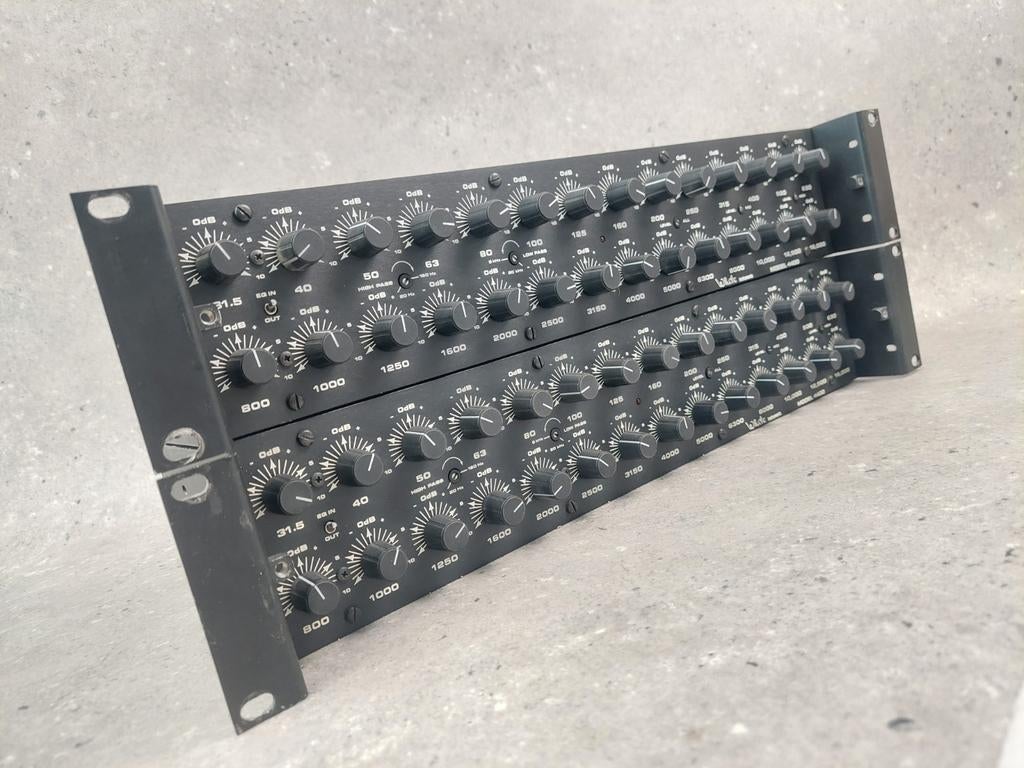 👉Vintage White Instruments Studio Equalizers - Model 4400, Muziek en Instrumenten, Effecten, Ophalen of Verzenden, Gebruikt, Delay of Echo