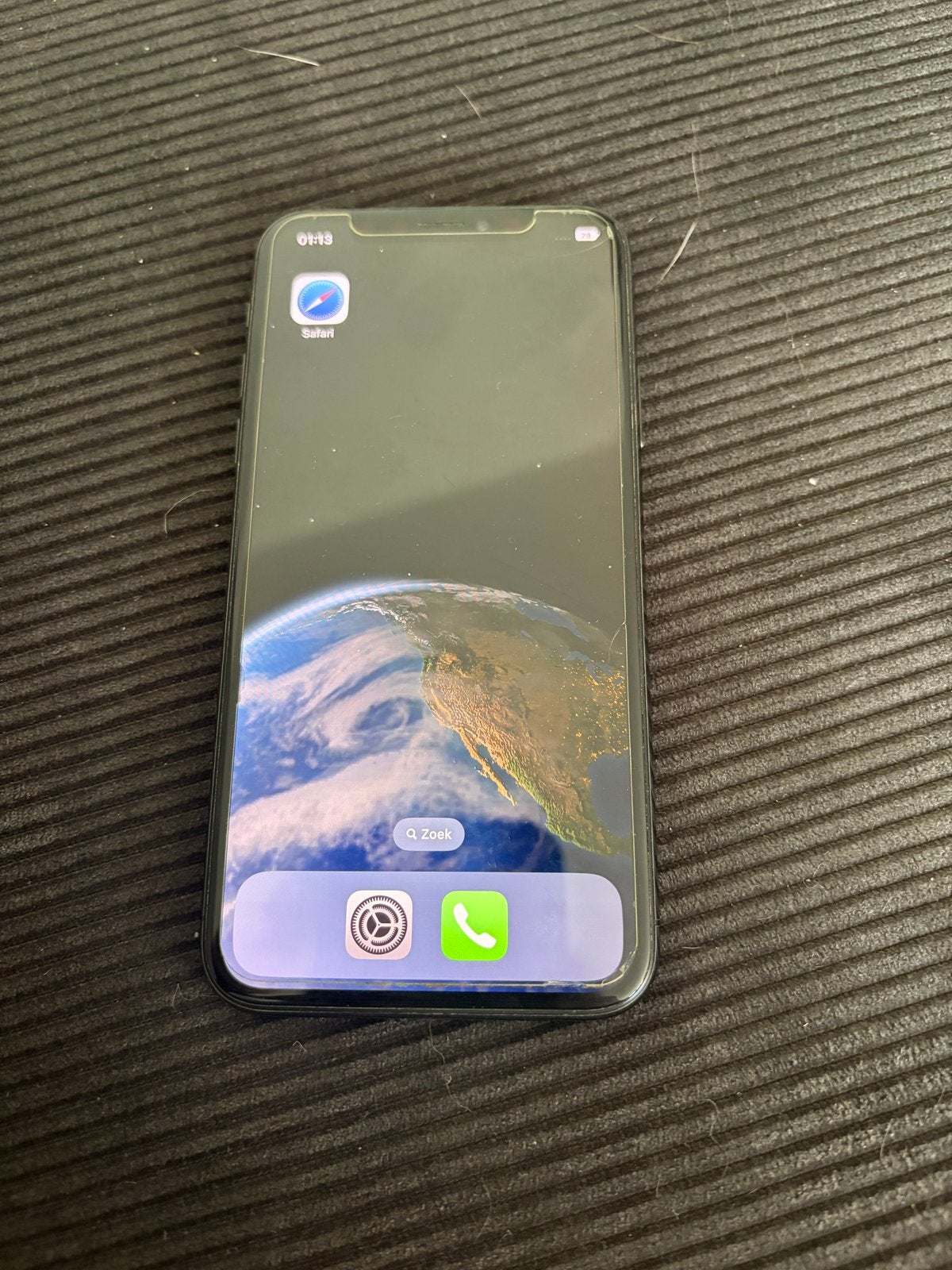 iPhone X 64GB met 75% batterijconditie en oplaadkabel, Ophalen, Gebruikt, IPhone XS, 64 GB
