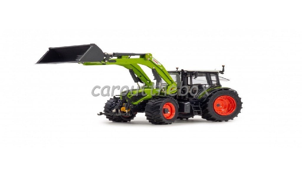 Claas Axos 3.95 + FL 100 1:32 ROS Ros015, Verzenden, Nieuw, Tractor of Landbouw, Overige merken