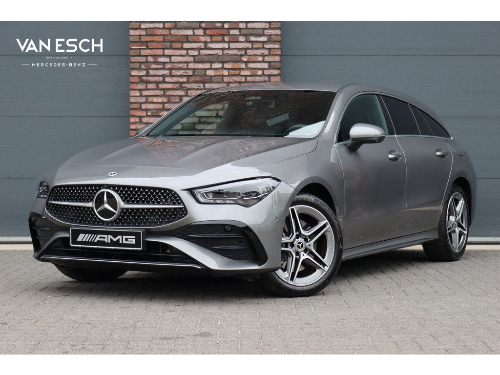 Mercedes-Benz CLA-Klasse Shooting Brake 250 e AMG Line | Fac, Auto's, Gebruikt, 4 cilinders, Hybride Elektrisch/Benzine, Automatische klimaatregeling