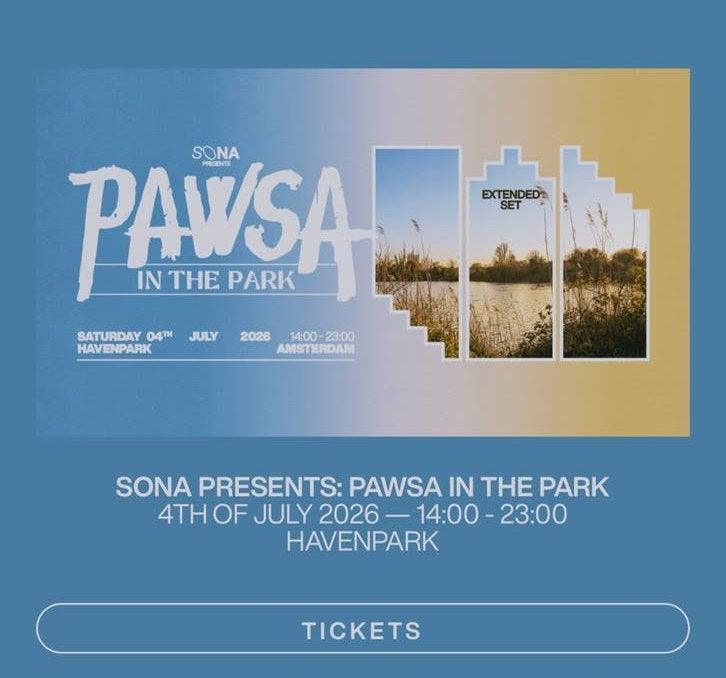 Pawsa in the park | Sona, Eén persoon