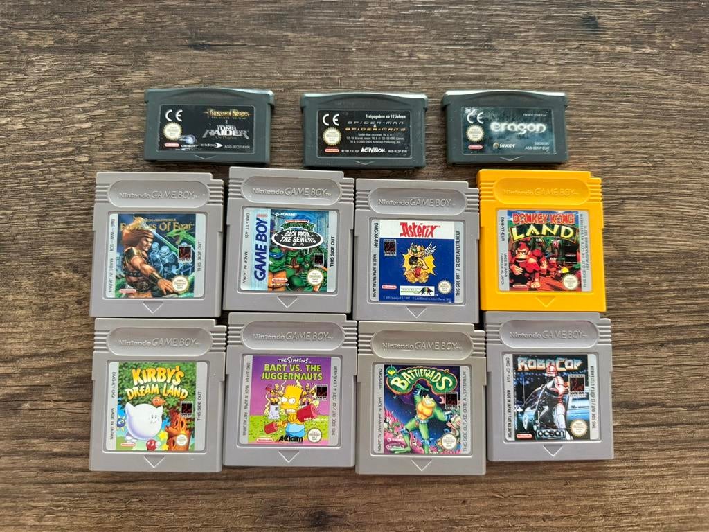Diverse Gameboy color/advance spellen, Spelcomputers en Games, Games | Nintendo Game Boy, 1 speler, Ophalen of Verzenden, Zo goed als nieuw