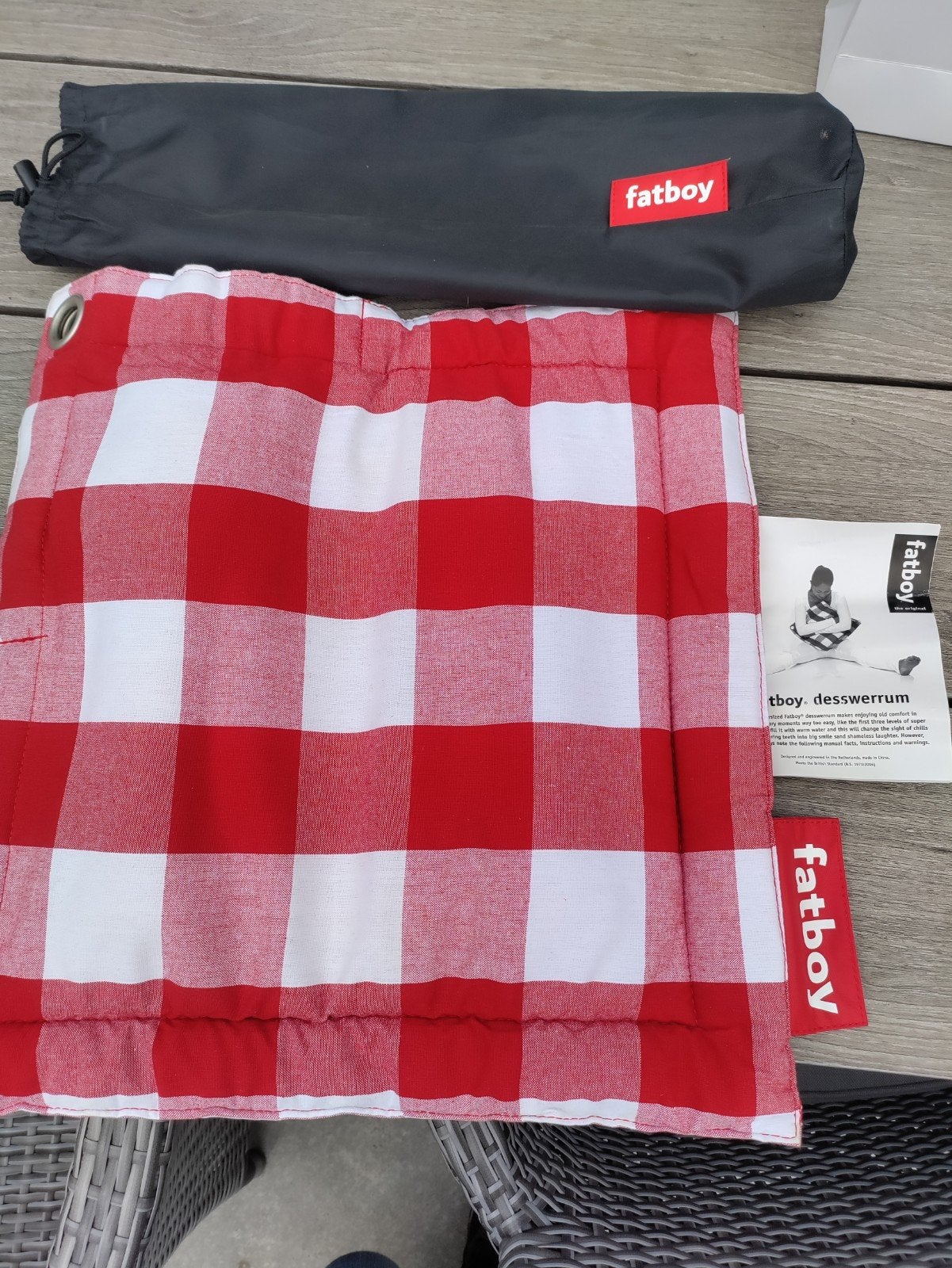 Fatboy desswerrum, Ophalen, Nieuw, Vierkant