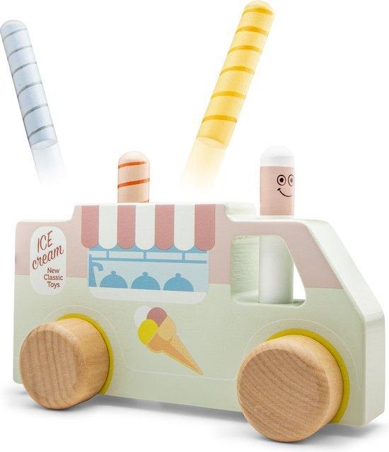 New Classic Toys Houten Pop Up IJscokar, Kinderen en Baby's, Speelgoed | Houten speelgoed, Nieuw, Ophalen of Verzenden, Www.loods56.nl